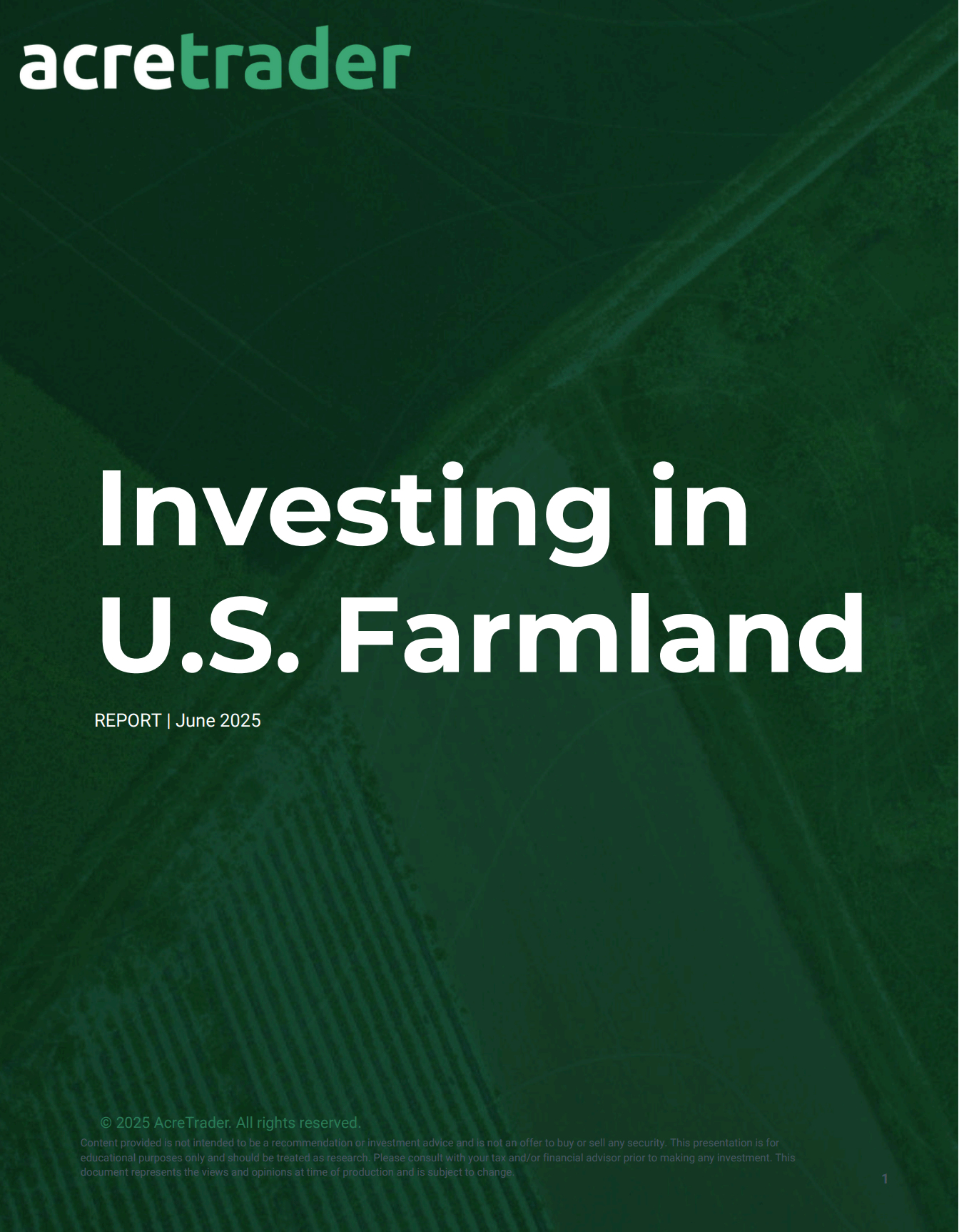 investing in farmland guide